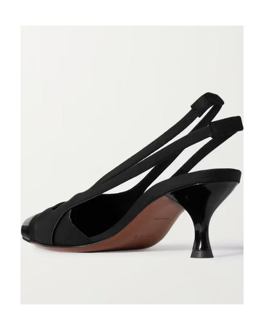 Neous Black Petra Slack-Heeled Heels