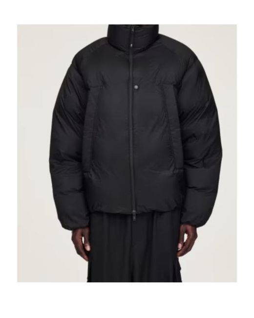 Y-3 Black Puffer Jacket for men