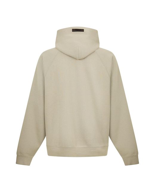 Fear Of God White Logo Hoodie for men