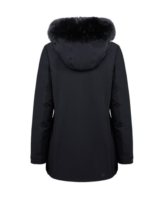 Colmar Black Long-Sleeved Down Jacket