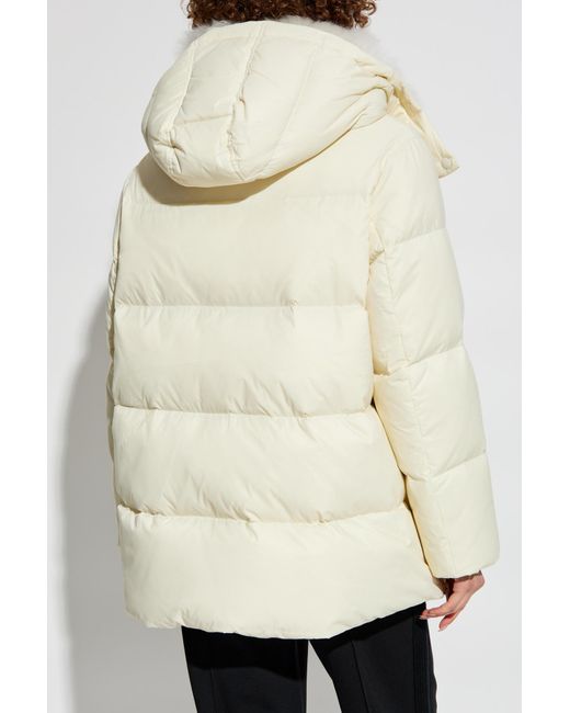 Yves Salomon Natural Shearling-Lined Jacket