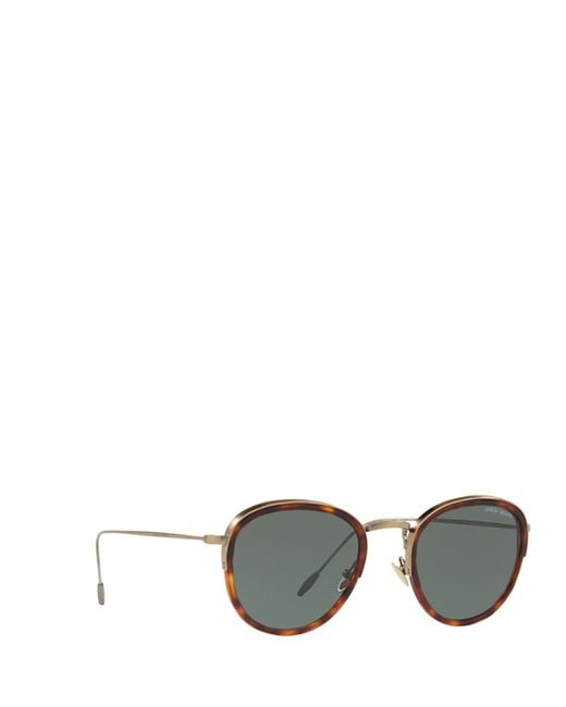 Giorgio Armani Multicolor Round Metal Sunglasses