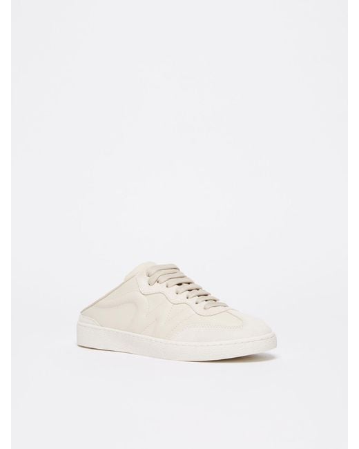 Weekend by Maxmara White Lace Up Sneakers