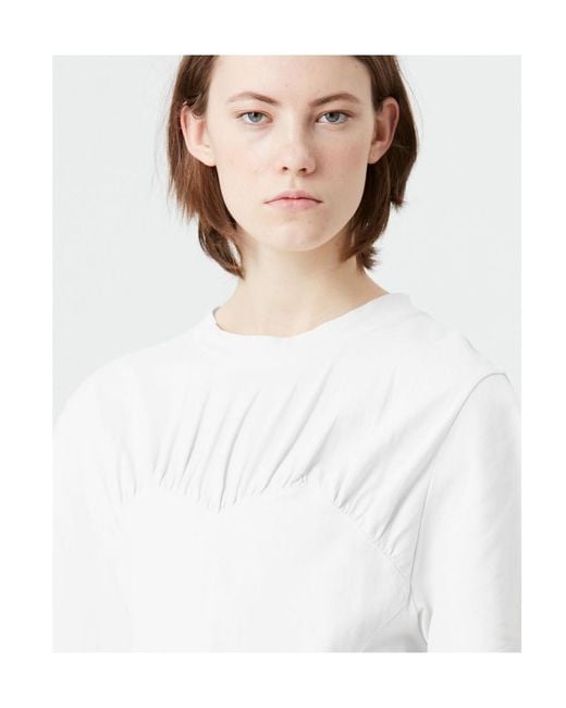 Isabel Marant White Zazie Bustier T-Shirt
