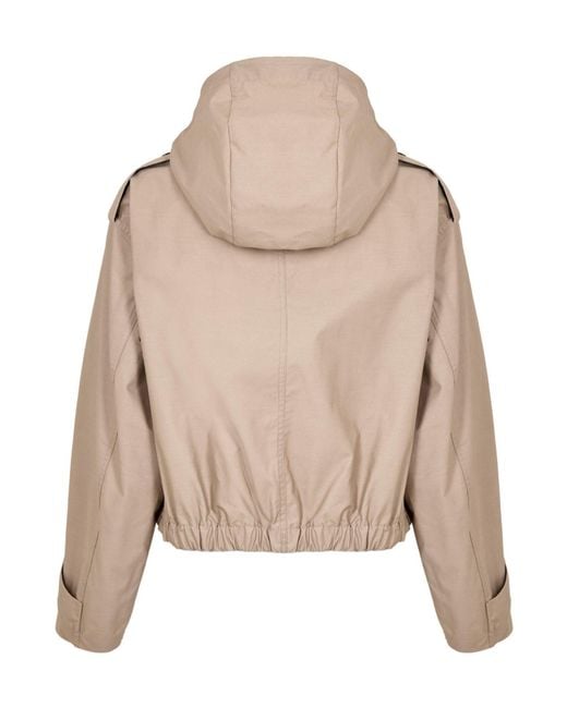 Moncler Natural Windproof Hooded Jacket