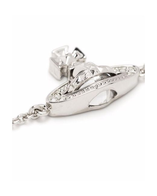Vivienne Westwood Metallic Orb-Charm Embellished Bracelet