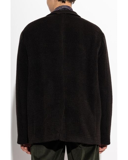 Etro Black Long-Sleeved Jacket for men