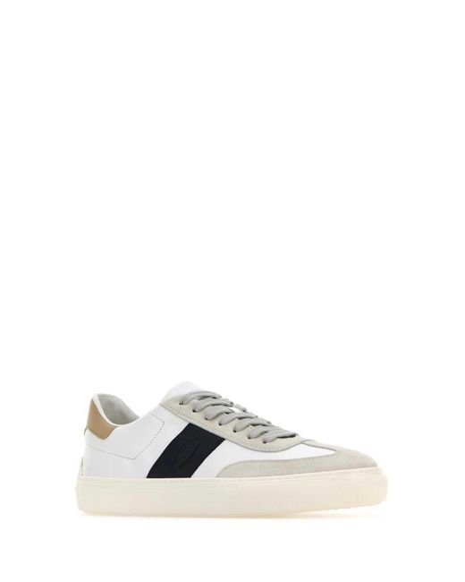Tod's Multicolor Round-Toe Lace-Up Sneakers for men