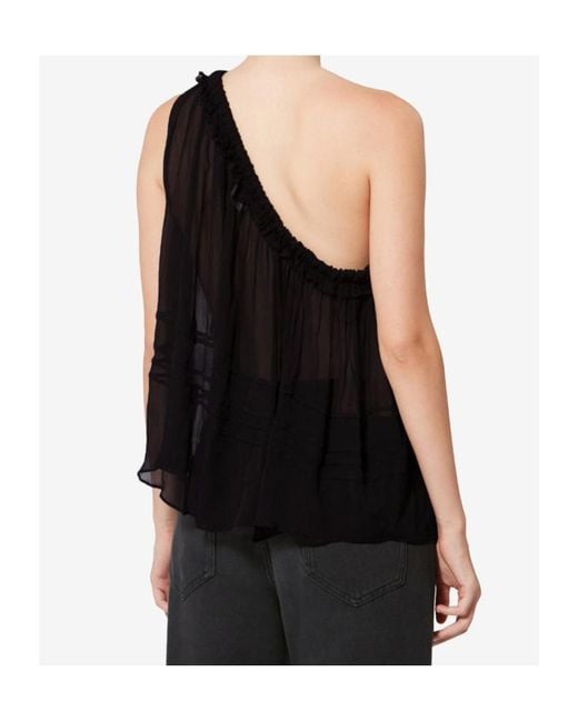 Isabel Marant Black Loeva Top