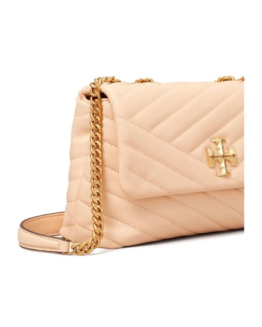 Tory Burch Natural Small Kira Shoulder Bag