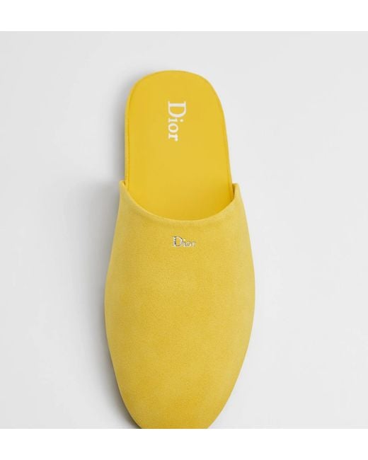Dior Yellow In Mule for men