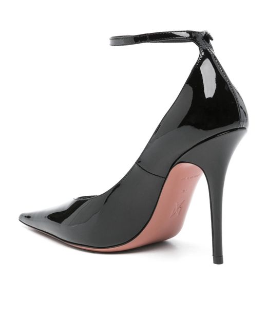 AMINA MUADDI Black Pointed High Heels