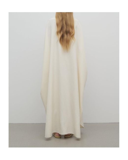 パーティードレス [The Row] Nicas Dress in Silk The Row Nicas Silk Maxi Dress in White | Lyst