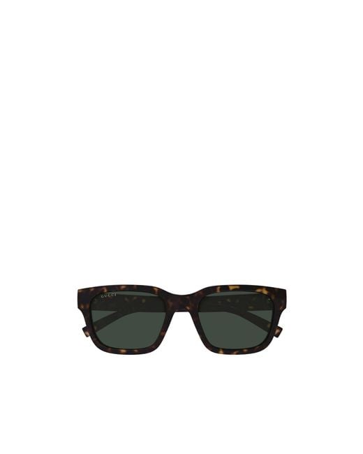 Gucci Black Eyewear Square Frame Sunglasses for men