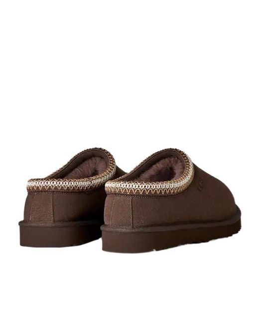 Ugg Brown Slip-On Trimmed Boots for men