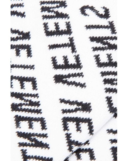Vetements White Logo Socks