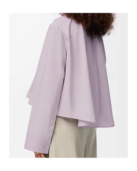Loewe Purple Trapeze Shirt