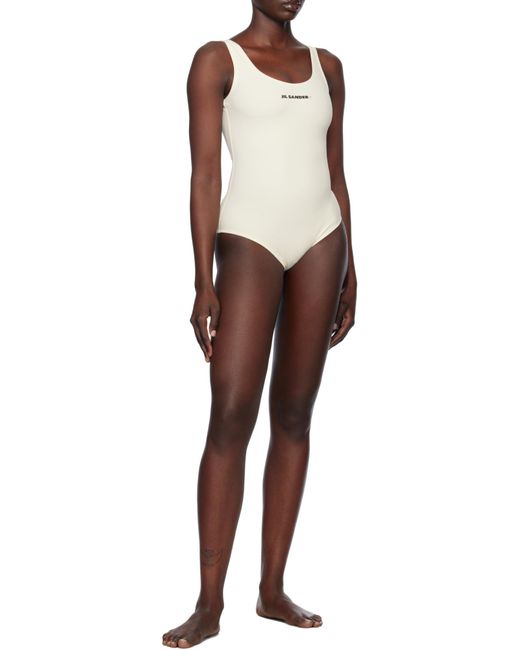 Jil Sander White One-Piece