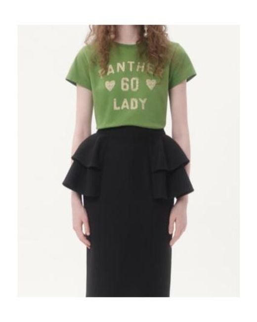 Valentino Green Chez Crewneck T-Shirt