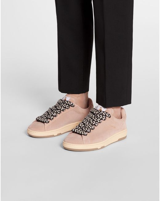 Lanvin Multicolor Lite Curb Low-Top Sneakers