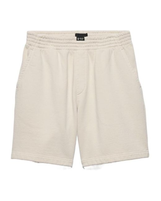 Prada White Cotton Bermudas for men