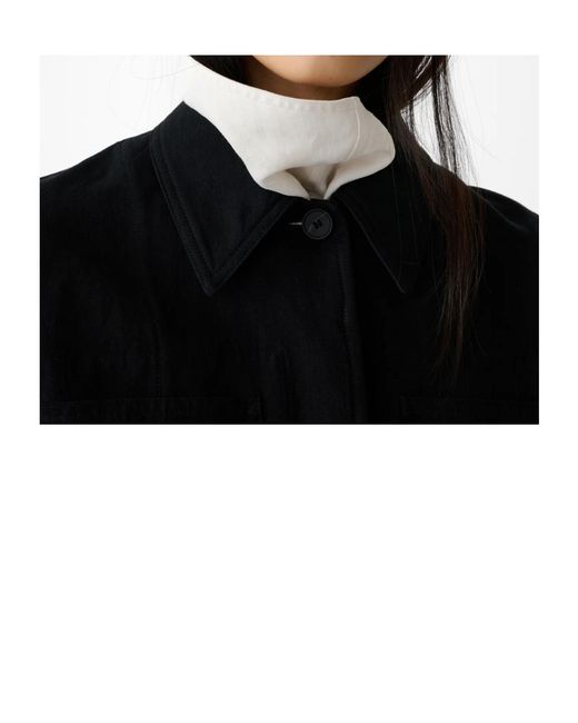 Studio Nicholson Black Calder Patch-Pocket Jacket