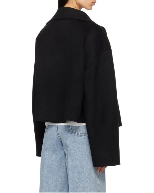 Totême Black Signature Double Jacket