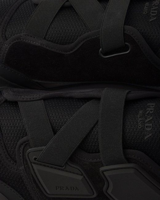 Prada Black Trainers for men