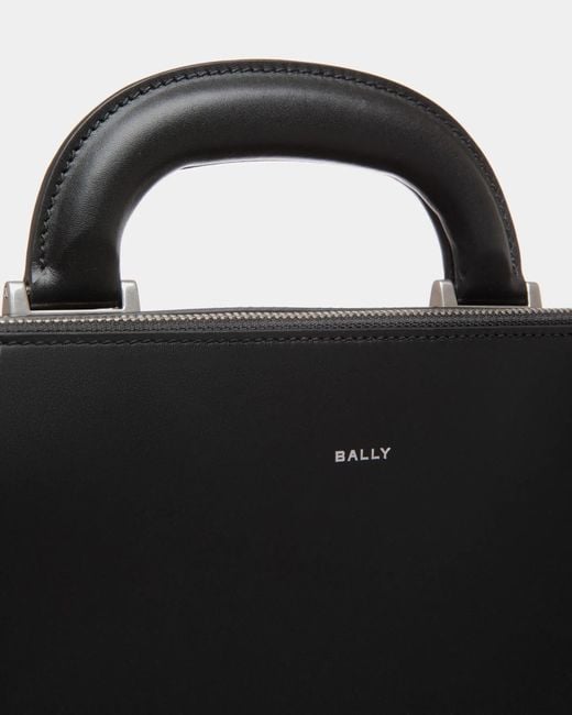 Bally Black Logo Shoulder Bag for men