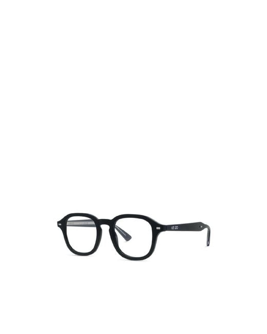 KENZO White Full Frame Plain Mirror for men