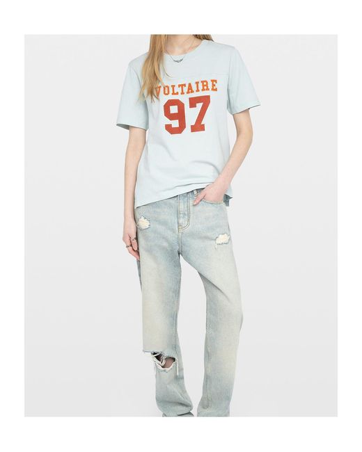 Zadig & Voltaire White T-Shirt Boo