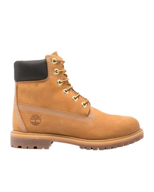 Timberland Brown Waterproof Lace-Up Boots