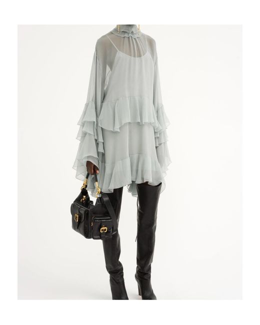 Chloé Black Chloé Camera Zipped Tote Bag