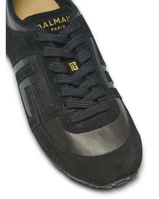 Balmain Black Trainers for men
