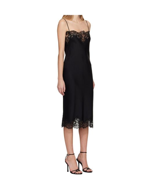Stella McCartney Black Sleeveless Midi Dress