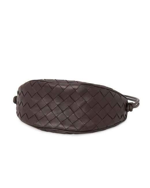 Bottega Veneta Metallic Woven Shoulder Bag