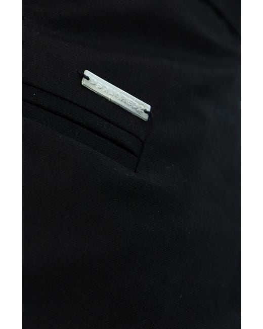 DSquared² Black Cotton Skirt