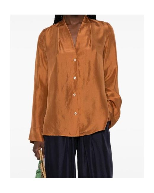 Forte_forte Brown Long-Sleeves Shirt