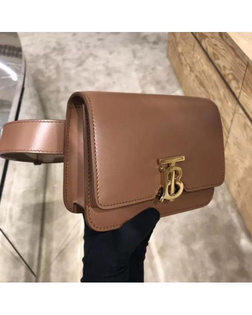 Burberry Brown Tb Logo Wallet