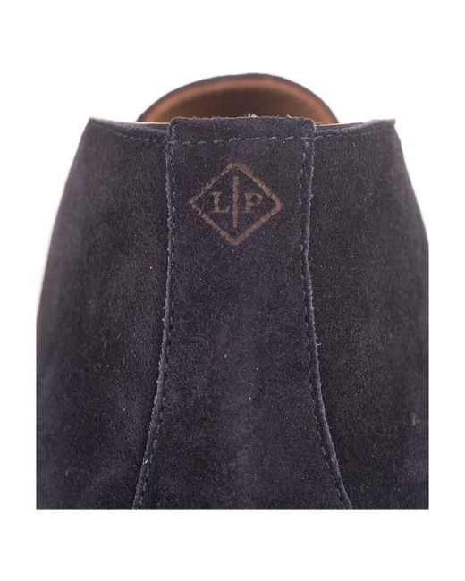 Loro Piana Blue Open Walk Ankle Boots for men