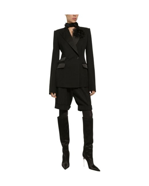 Dolce & Gabbana Black 'Dolce' Tuxedo Blazer
