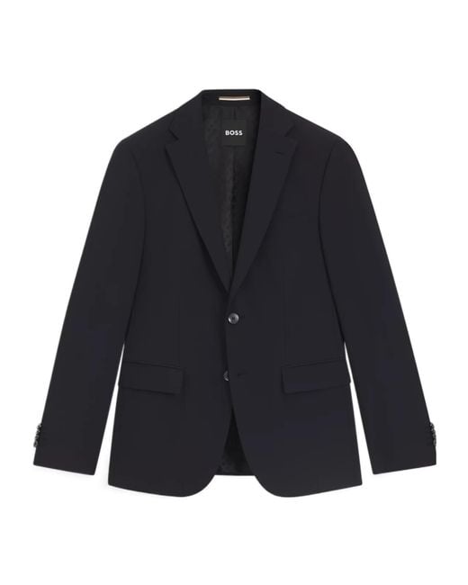 Boss Blue Harvey Slim Fit Blazer for men