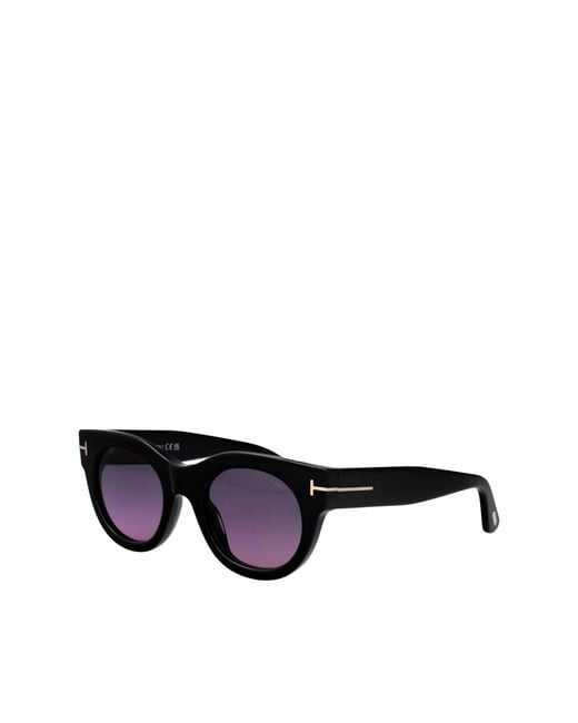 Tom Ford Multicolor Eyewear Round Frame Sunglasses