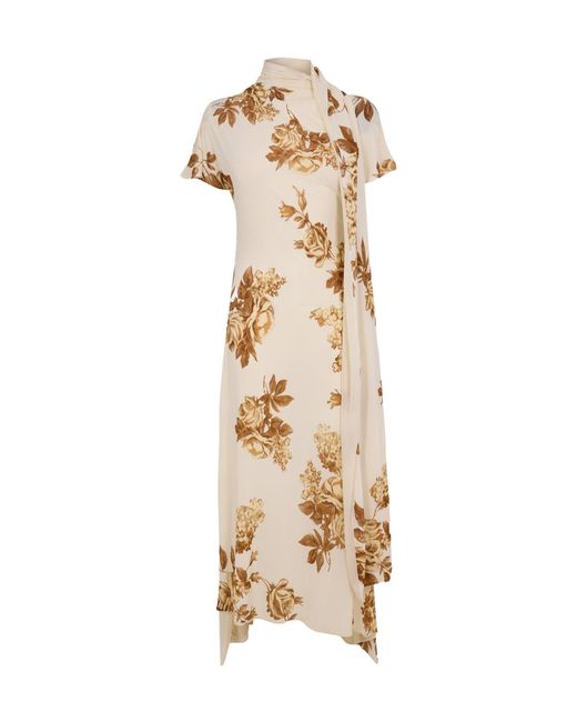 Magda Butrym Metallic Long Dress