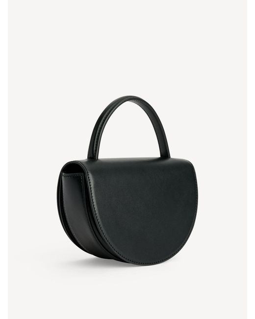 By Malene Birger Black Cebelli Leather Tote Bag