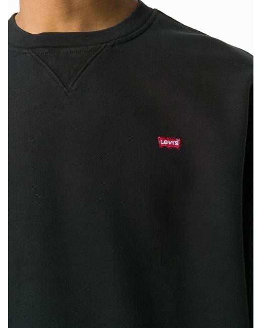 Levi's Black Levi S S 359090003 Cotton Sweatshirt for men
