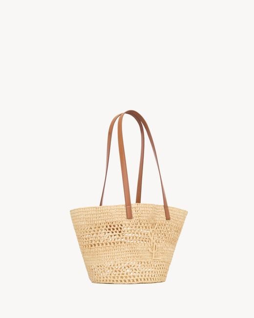 Saint Laurent Natural Panier Small