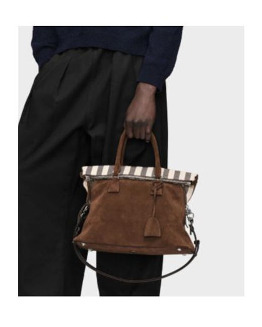 Maison Margiela Brown 5Ac Soft Medium Tote Bag