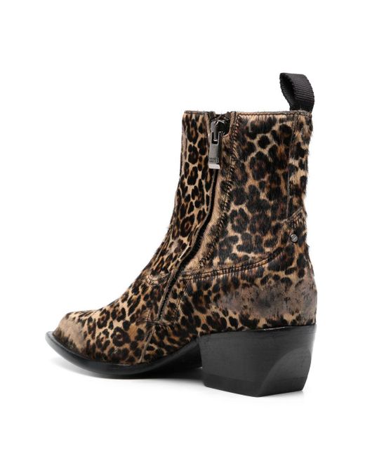 Golden Goose Deluxe Brand Brown Low Debbie Boots