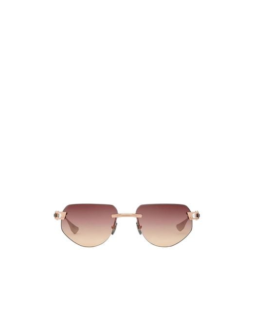 Dita Eyewear Pink Logo Sunglasses for men